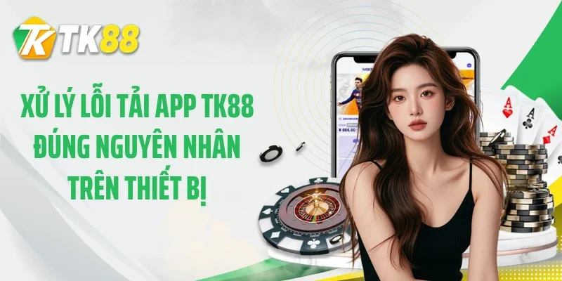 Xử lý lỗi tải app TK88 đúng nguyên nhân trên thiết bị